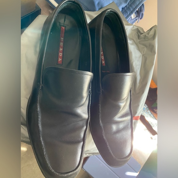 EUC Men’s Prada Slip On Driving Mocs - Picture 2 of 8